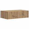vidaXL N&aacute;stěnn&yacute; bočn&iacute; stůl 87,5 x 34,5 x 17 cm Kompozitn&iacute; dřevo