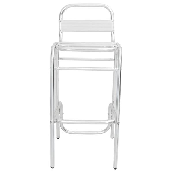 vidaXL Stohovateln&eacute; barov&eacute; stoličky 2 ks hlin&iacute;k