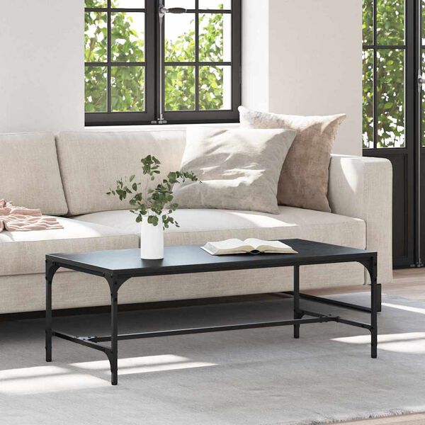 vidaXL Konferenčn&iacute; stolek Čern&yacute; dub 100 x 50 x 35 cm kompozitn&iacute; dřevo