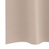 vidaXL Z&aacute;věsy na zatemněn&iacute; s kroužky 2 pcs Taupe 140 x 140 cm