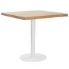 vidaXL Bistro stolek světle hněd&yacute; 80 x 80 cm MDF