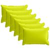 vidaXL Povlak na pol&scaron;t&aacute;ř 6 ks HOUTEN Jasně zelen&aacute; 30 x 50 cm Polyester