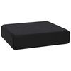 vidaXL Pol&scaron;t&aacute;ř na sed&aacute;k 40 x 40 x 11 cm PU pěna Čern&aacute;
