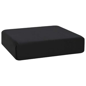 vidaXL Pol&scaron;t&aacute;ř na sed&aacute;k 40 x 40 x 11 cm PU pěna Čern&aacute;