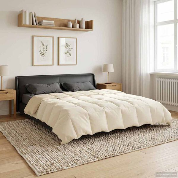 vidaXL Celoročn&iacute; přikr&yacute;vka &Scaron;něrov&aacute;n Kr&eacute;mov&aacute; 220 x 240 cm Mikrovl&aacute;kno