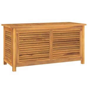 vidaXL Zahradn&iacute; &uacute;ložn&yacute; box s vložkou 114 x 50 x 58 cm masivn&iacute; teak