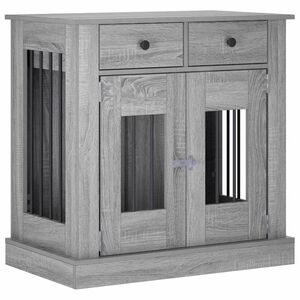 vidaXL N&aacute;bytek pro ps&iacute; kotec &Scaron;ed&yacute; Sonoma 80 x 47,5 x 80 cm