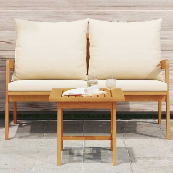 vidaXL Boční stůl Hnědá Masivní akáciové dřevo