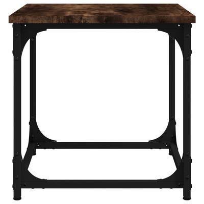 vidaXL Odkládací stolek kouřový dub 40 x 40 x 40 cm kompozitní dřevo