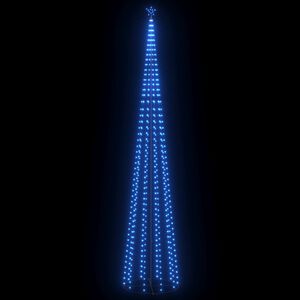 vidaXL V&aacute;nočn&iacute; stromek kužel 752 modr&yacute;ch LED diod 160 x 500 cm