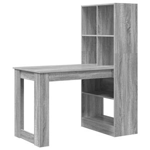 vidaXL Stůl &Scaron;ed&aacute; Sonoma Kompozitn&iacute; dřevo 122 x 67 x 145 cm