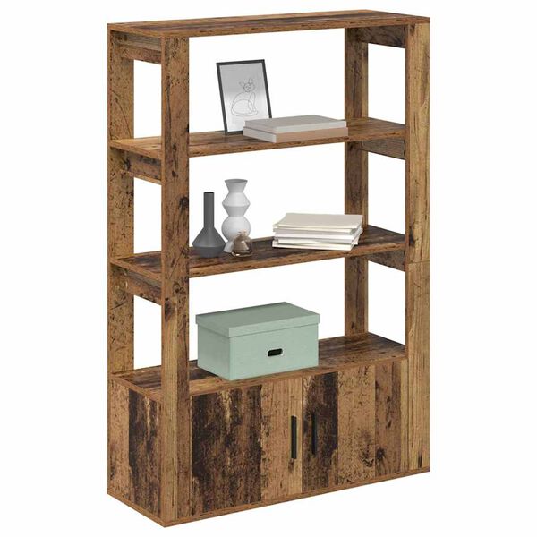 vidaXL Serv&iacute;rovac&iacute; skř&iacute;ň Star&eacute; dřevo 30 x 80 x 119,5 cm