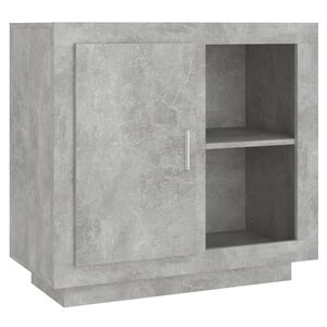 vidaXL Př&iacute;born&iacute;k betonově &scaron;ed&yacute; 80 x 40 x 75 cm