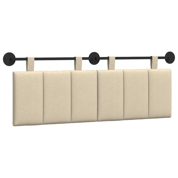 vidaXL Z&aacute;věsn&aacute; čeln&iacute; deska N&aacute;stěnn&yacute; Kr&eacute;mov&aacute; 150 x 55 x 5 cm textil