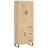 vidaXL Skř&iacute;ň highboard dub sonoma 69,5 x 34 x 180 cm kompozitn&iacute; dřevo