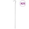 vidaXL Stanov&eacute; kol&iacute;ky 25 ks 30 cm &Oslash; 4 mm pozinkovan&aacute; ocel