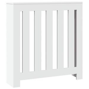 vidaXL Kryt radi&aacute;toru B&iacute;l&aacute; 78 x 20 x 82 cm Kompozitn&iacute; dřevo