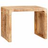 vidaXL Odkl&aacute;dac&iacute; stolek Hněd&aacute; 60 x 35 x 46 cm Masivn&iacute; mangov&eacute; dřevo