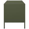 vidaXL TV skř&iacute;ňka olivově zelen&aacute; 101,5 x 39 x 43,5 cm ocel