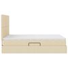 vidaXL Postel s &uacute;ložn&yacute;m prostorem a matrac&iacute; Kr&eacute;mov&aacute; 140 x 190 cm