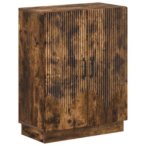 vidaXL Koupelnov&aacute; &uacute;ložn&aacute; skř&iacute;ň HOORN Kouřov&yacute; dub 59,5 x 31 x 77 cm
