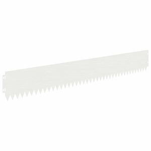 vidaXL Okraj tr&aacute;vn&iacute;ku 10 ks 103 x 15 cm Ocel B&iacute;l&aacute;