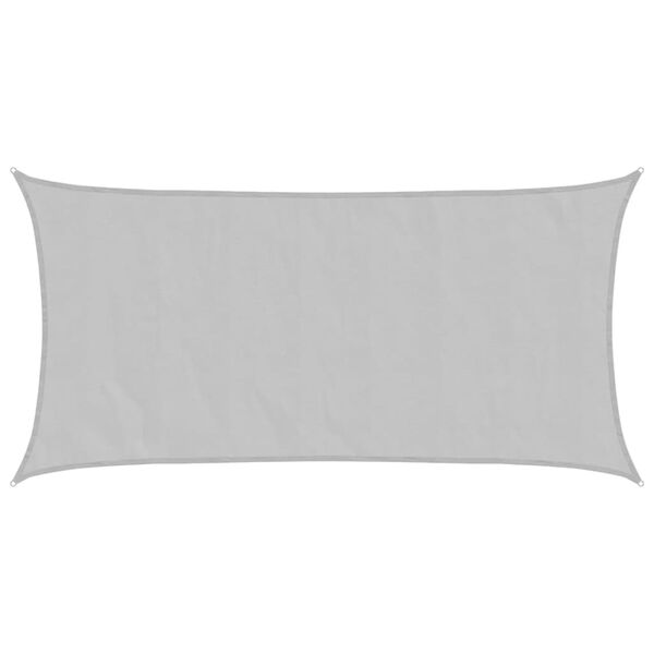 vidaXL St&iacute;nic&iacute; plachta světle &scaron;ed&aacute; 7x4 m 100% polyester oxford