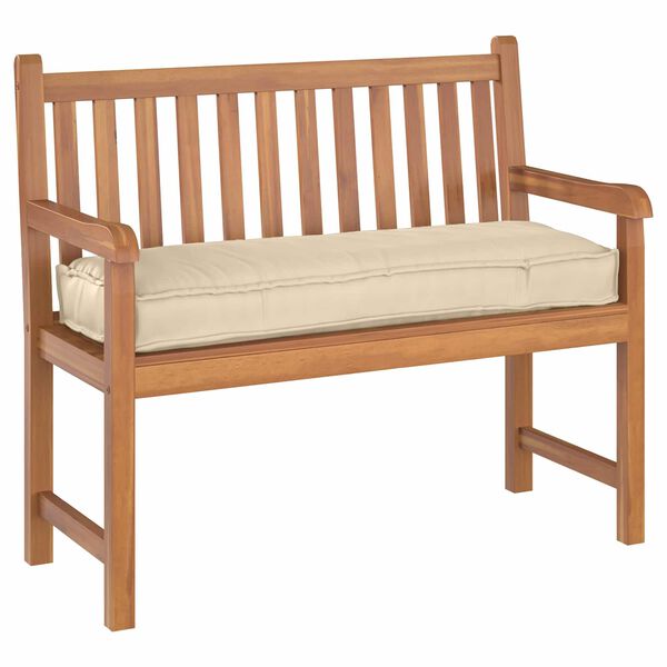 vidaXL Pol&scaron;t&aacute;ř B&eacute;žov&aacute; 120 x 40 x 8 cm Oxford l&aacute;tka