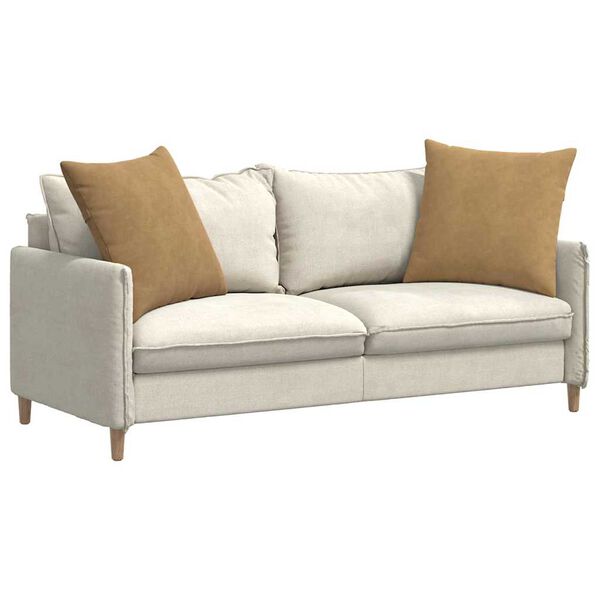 vidaXL Pohovkov&eacute; pol&scaron;t&aacute;ře 2 pcs Hněd&aacute; 60 x 60 cm Žebrovan&aacute; l&aacute;tka