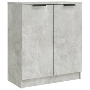 vidaXL Př&iacute;born&iacute;k betonově &scaron;ed&yacute; 60 x 30 x 70 cm kompozitn&iacute; dřevo
