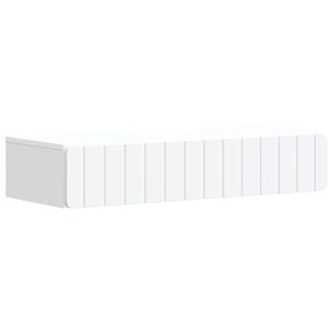 vidaXL N&aacute;stěnn&yacute; bočn&iacute; stůl B&iacute;l&aacute; 87,5 x 34,5 x 17 cm Kompozitn&iacute; dřevo