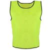 Rozlišovací sportovní / tréninková vesta junior - 10 Ks - žlutá