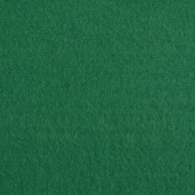vidaXL Výstavářský koberec hladký 1,2 x 12 m zelený