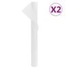 vidaXL Ochrann&aacute; textilie na rostliny 2 role 70 g/m&sup2; 10 x 1,6 m