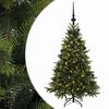 vidaXL Uměl&yacute; v&aacute;nočn&iacute; stromek s v&aacute;nočn&iacute;mi koulemi 150 cm 150 LED