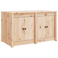 vidaXL Venkovní kuchyňská skříňka 106x55x64 cm masivní borové dřevo