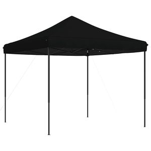 vidaXL Skl&aacute;dac&iacute; party stan pop-up čern&yacute; 292 x 292 x 315 cm