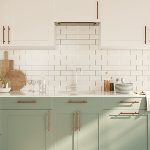 vidaXL N&aacute;bytkov&eacute; &uacute;chytky 10 ks bronzov&eacute; 160 mm nerezov&aacute; ocel