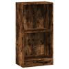vidaXL Knihovna kouřov&yacute; dub 40 x 24 x 76 cm kompozitn&iacute; dřevo