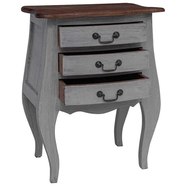 vidaXL Nočn&iacute; stolek masivn&iacute; mahagonov&eacute; dřevo 48 x 35 x 64 cm