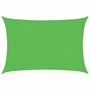 vidaXL St&iacute;n&iacute;c&iacute; plachta 160 g/m&sup2; světle zelen&aacute; 2 x 2,5 m HDPE
