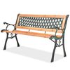 vidaXL Zahradn&iacute; lavice 122 cm dřevěn&aacute;