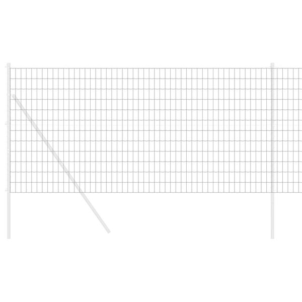 vidaXL Euro plot Šedá 1,2 x 10 m Železo potažené PVC