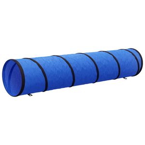 vidaXL Ps&iacute; tunel modr&yacute; &Oslash; 40 x 200 cm polyester