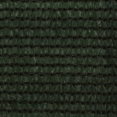 vidaXL Balkonová zástěna tmavě zelená 90 x 500 cm HDPE
