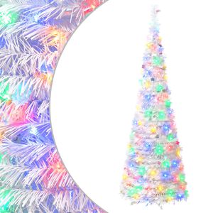 vidaXL Pop-up v&aacute;nočn&iacute; stromek s LED osvětlen&iacute;m 150 cm 100 LED