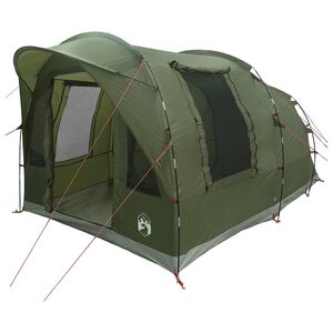vidaXL Tunelov&yacute; stan se střechou Olivově zelen&aacute; 400 x 260 x 200 cm
