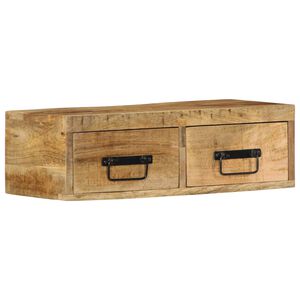 vidaXL N&aacute;stěnn&aacute; TV skř&iacute;ňka 60 x 30 x 19 cm masivn&iacute; hrub&yacute; mangovn&iacute;k