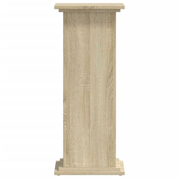 vidaXL Stojan na rostliny dub sonoma 33 x 33 x 80 cm kompozitní dřevo