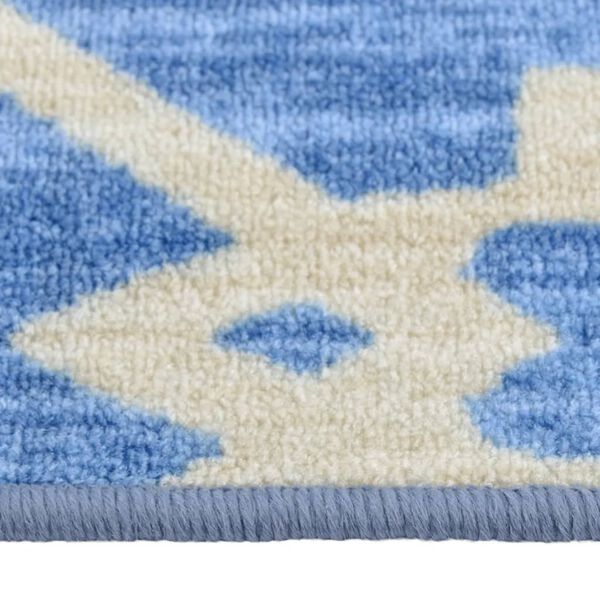 vidaXL Běhoun modr&yacute; 80 x 100 cm